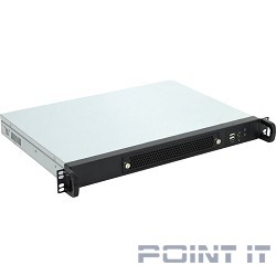 Procase UM130-B-0, Корпус 1U rear/front-access server case, черный, без блока питания, глубина 300мм,  MB 9.6&quot;x9.6&quot;