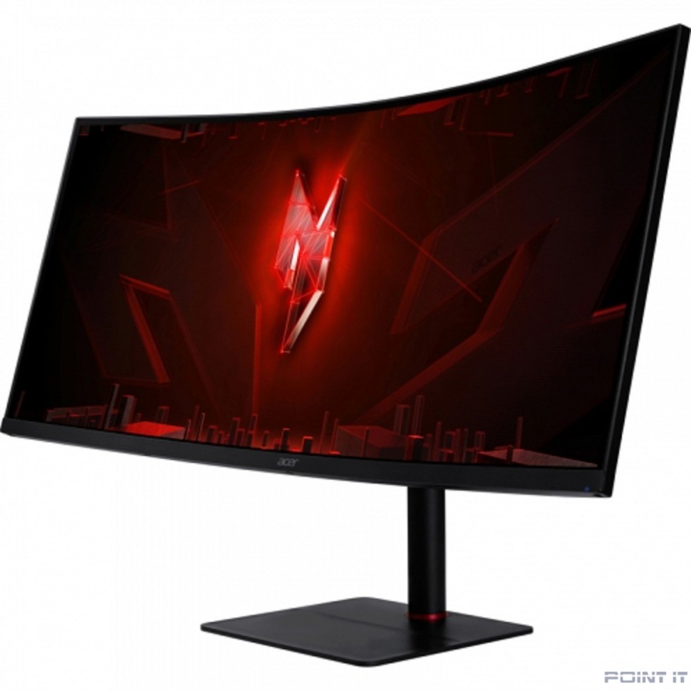 Монитор Acer XV345CURV3bmiphuzx 34'', Curved 1000R Black, 21:9, VA, 3440x1440, 0,5 / 1ms, 300cd, 180Hz, HDMI, DP, USB-C, USB, SPK, HAS