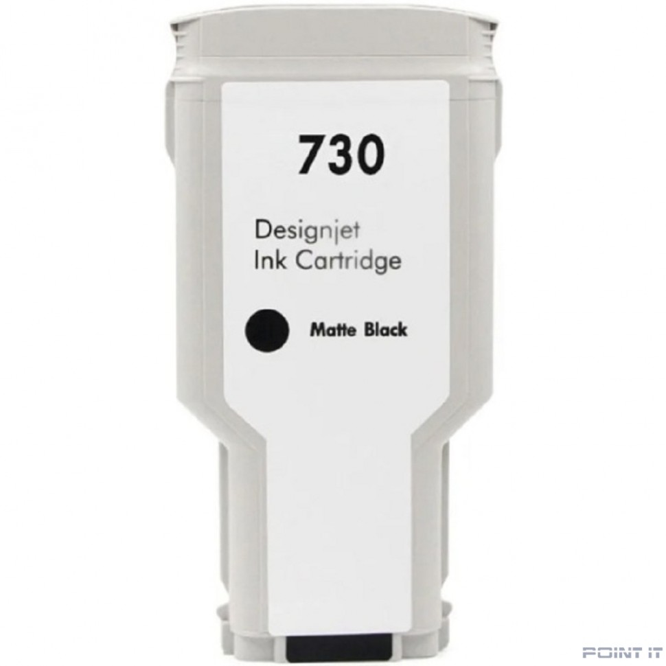 Струйный картридж NV Print 730 (NV-P2V71A) Matte Black для HP DesignJet T1700, T1600, T2600 (300 мл)