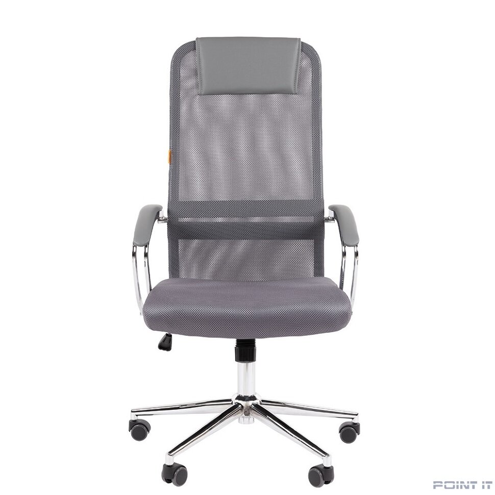 Офисное кресло Chairman 612 Россия серый, хром (7208100)