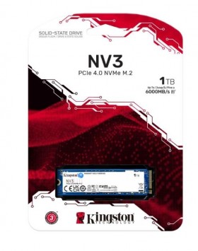 SSD жесткий диск M.2 2280 1TB SNV3S/1000G KINGSTON