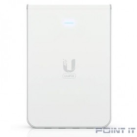 Ubiquiti UniFi 6 AP In-Wall (U6-IW) {2,4+5 ГГц, Wi-Fi 6, 4х4 MU-MIMO, 5х 1G RJ45}