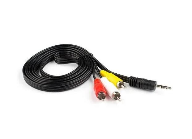 Кабель AUDIO MINIJACK-3RCA 1M AT1006 ATCOM