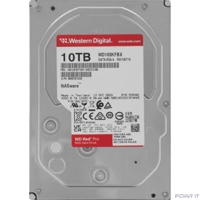 10TB WD Red Pro (WD103KFBX) {Serial ATA III, 7200- rpm, 512Mb, 3.5&quot;}