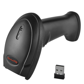 Сканер штрихкода GP-9400B, ручной 2D сканер, Bluetooth, USB, черный