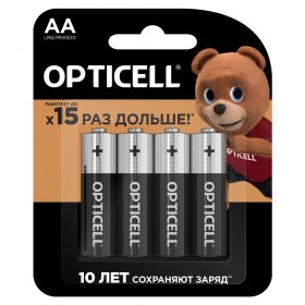 Элемент питания (батарейка) OPTICELL BASIC AA 4 PCS