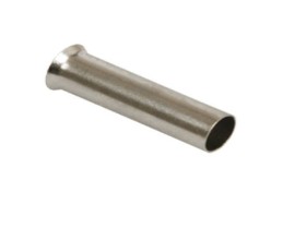 Штыревой втулочный кабельный наконечник EN 1008 (НШВ F=8мм) 1,0мм2, неизолированный, 100 шт, NETKO Optima