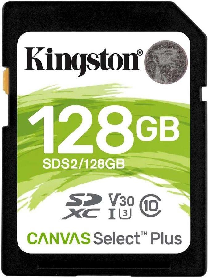 Карта памяти SDXC 128GB C10 SDS2/128GB KINGSTON