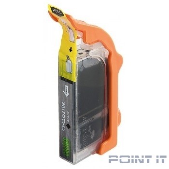 Cactus CLI-521BK Картридж для Canon MP540/620/630/980/PIXMA iP4700, черный