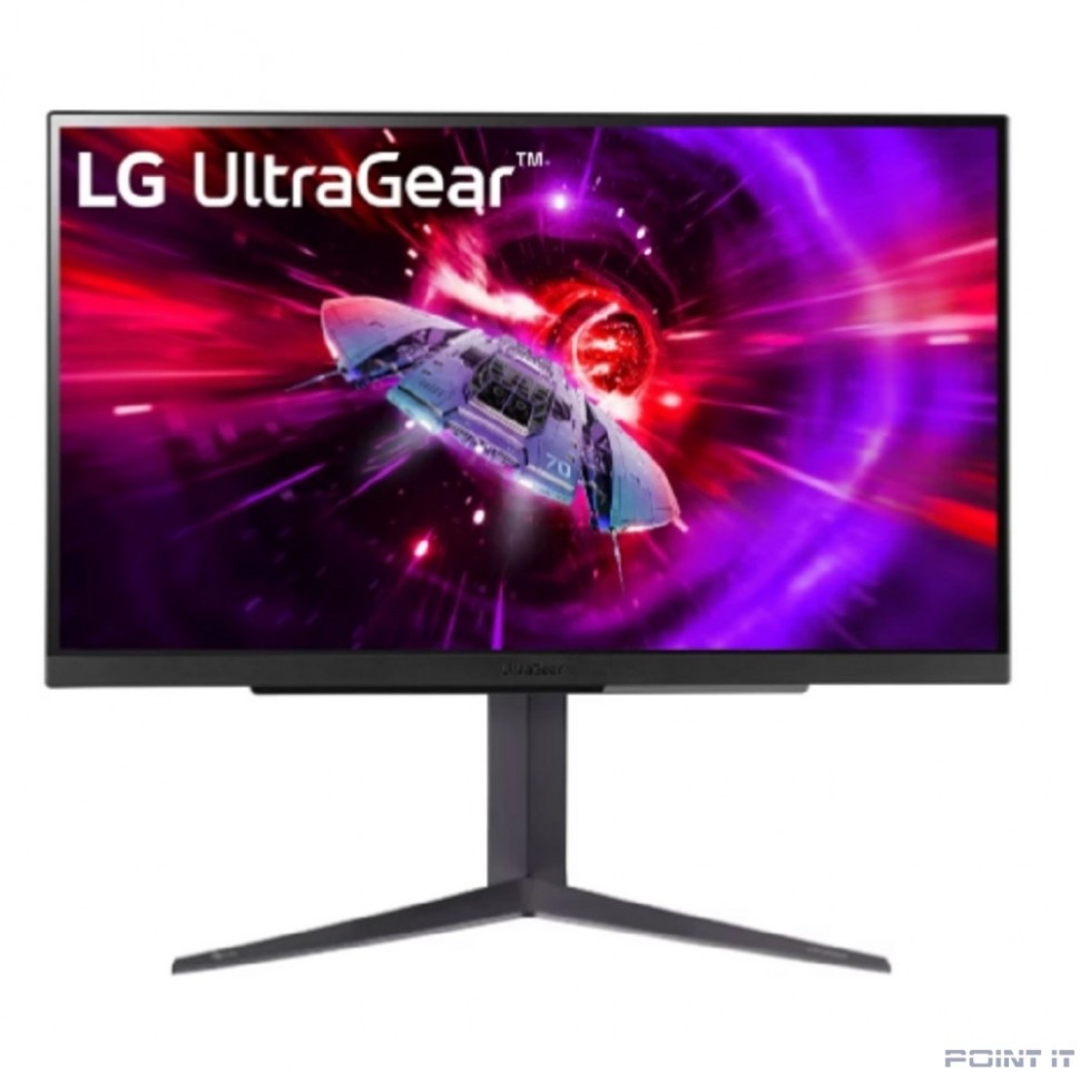 Монитор LCD LG 27" 27GR83Q-B UltraGear черный {IPS 2560x1440 240Hz 1ms 400cd 2xHDMI DisplayPort USB HAS}[27gr83q-b.aruz]