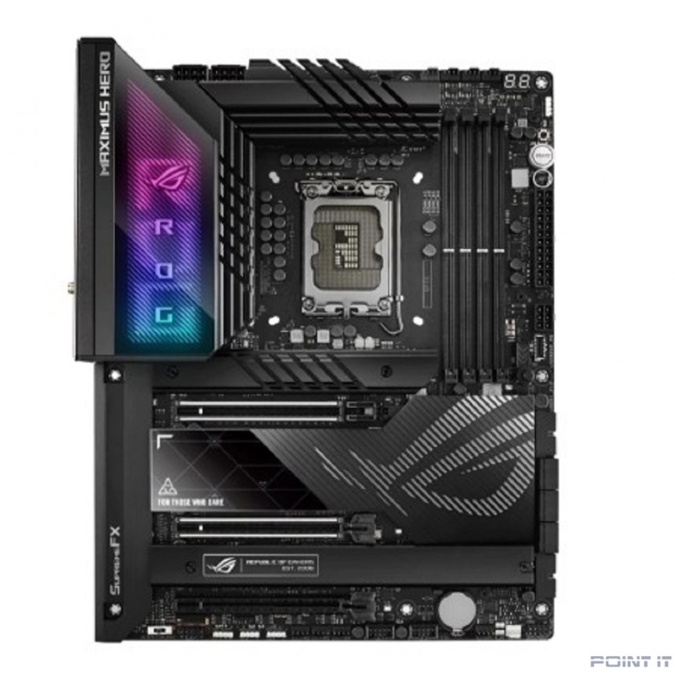 Материнская плата ASUS ROG MAXIMUS Z790 HERO, LGA1700 Z790, 4xDDR5, 6xSATA3, 5xM.2, 1xHDMI, 2xThunderbolt™4, 2xPCIe5.0x16, 1xPCIe4.0x16 ATX