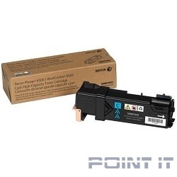 XEROX 106R01601  Тонер XEROX Phaser 6500/WC 6505 голубой (2.5K) 