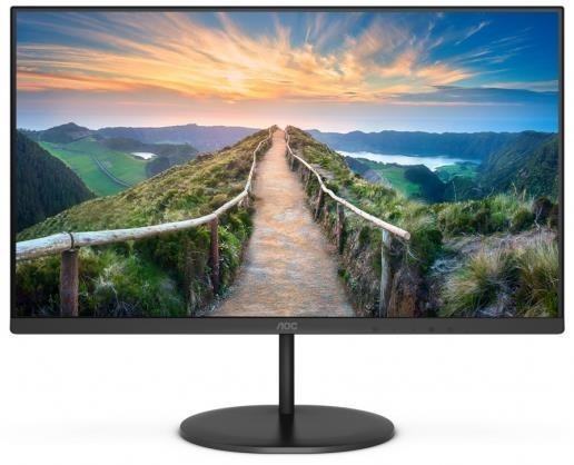 ЖК монитор AOC U27V4EA/27"/IPS/3840x2160 16:9/60Hz/350/1000:1/4 мс/да/черный/7 кг U27V4EA