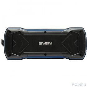 SVEN PS-220, черный-синий [SV-016470] (10 Вт,  Bluetooth, USB, microSD, FM-тюнер)