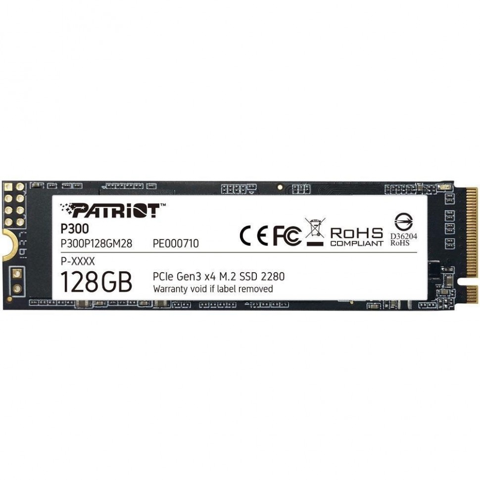 SSD жесткий диск M.2 2280 128GB P300P128GM28 PATRIOT