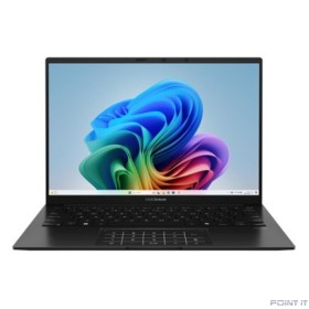 Ноутбук ASUS Zenbook 14 UM3406KA-PP181 [90NB14U1-M00AL0] Jade Black 14&quot; {OLED  Ryzen AI 7  350(2Ghz)/32768Mb/1024PCISSDGb/noDVD/Int:AMD Radeon/DOS + чехол}