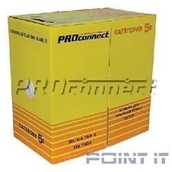Proconnect (01-0043-3) Кабель UTP CAT5e 4 пары  (305м) 0.51 мм CCA