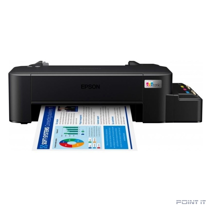 Epson L121 (C11CD76413DA) {A4, 5760x1440dpi, 33(15) ppm, СНПЧ, Ink003, LAN, USB}