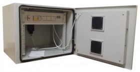 Климатический всепогодный шкаф 6U, (Ш*Г*В 660*600*550мм)  19&quot; направляющие, оборудование в комплекте,  ШКК/ШКВ, серый, Netko