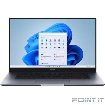 Ноутбук Honor MagicBook 15 [5301AFVQ] Grey15.6" {FHD Ryzen 5 5500U/16GB/512GB SSD/DOS}