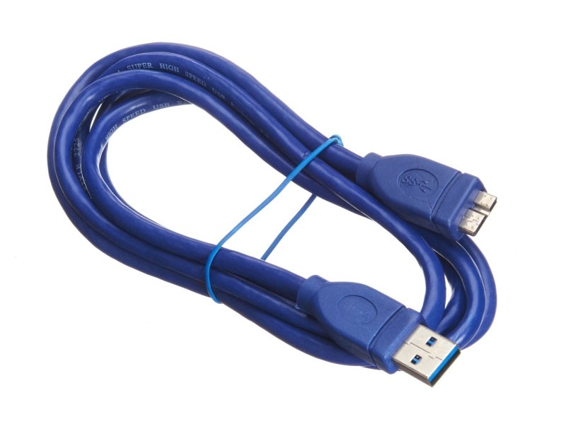 Кабель шт.USB A - шт.micro USB 3.0 (1,5м), синий, блистер. Netko РАСПРОДАЖА