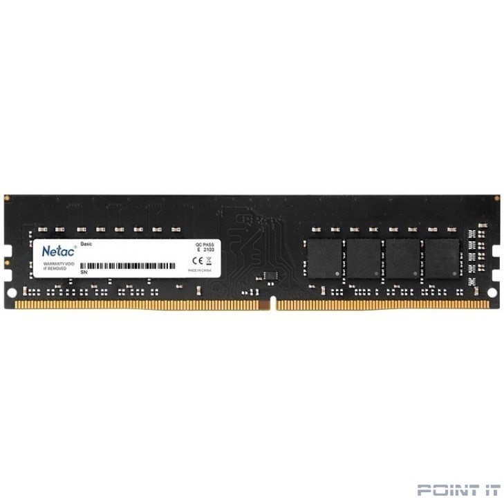 Модуль памяти DIMM 8GB DDR4-3200 NTBSD4P32SP-08 NETAC