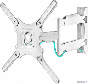 ONKRON M4 белый Для телевизоров диагональю 32&quot;-55&quot; Максимальная нагрузка: 35 кг VESA: 100x100, 200x100, 200x200, 200x300, 200x400, 300x200, 300x300, 300x400,  400x200, 400x300, 400x400 мм 