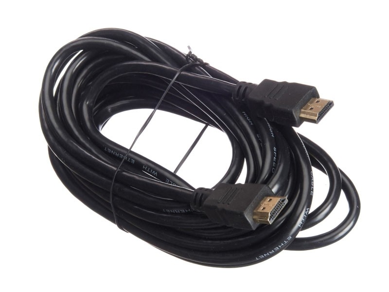 Шнур аудио-видео HDMI-HDMI 1.3 цвет: золото (5,0м) блистер (HDMI 1.3b), Netko