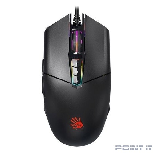 Мышь игровая A4Tech Bloody P91s , черный , оптическая, 8000dpi , USB, 8 кнопок