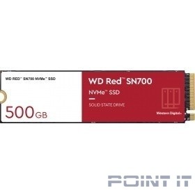 SSD жесткий диск M.2 2280 500GB RED WDS500G1R0C WDC