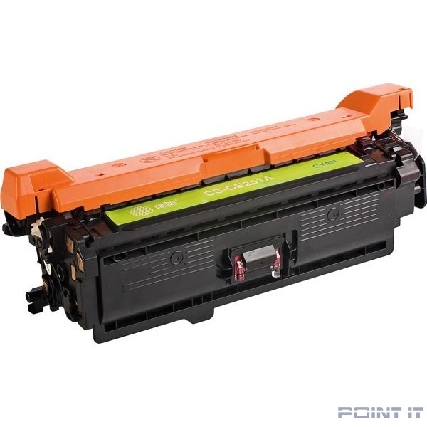 Картридж лазерный Cactus CS-CE251A голубой (7000стр.) для HP CLJ CP3525/CM3530