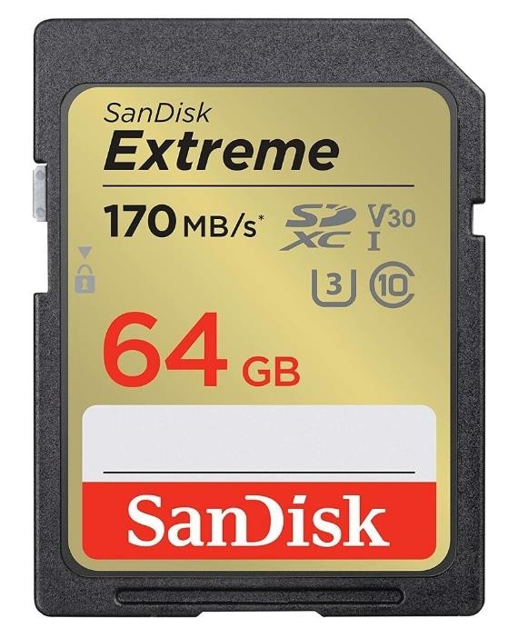 Карта памяти SDXC 64GB UHS-1 SDSDXV2-064G-GNCIN SANDISK