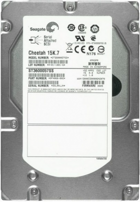 Жесткий диск Seagate Cheetah 15K.7 600 GB 15K 6Gb SAS 3.5  ST3600057SS