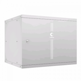  					Cabeus WSC-05D-9U55/45m Шкаф телекоммуникационный настенный 19 9U, серия LIGHT разборный, дверь металл, цвет серый				 