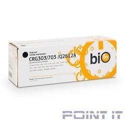 Bion Cartridge 703/303/Q2612A Картридж для CANON LBP2900/LBP3000, HP LJ 1000/3000 (2000 стр.) [Бион]