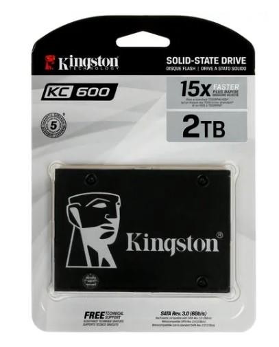 SSD жесткий диск SATA2.5" 2048GB SKC600/2048G KINGSTON