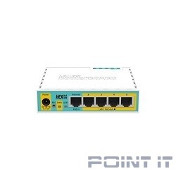 Маршрутизатор 10/100M 5PORT HEX POE RB750UPR2 MIKROTIK