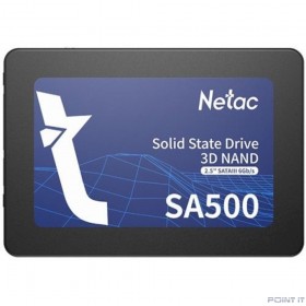 Накопитель SSD Netac SATA III 256Gb SA500 Series 2.5&quot; (NT01SA500-256-S3X)