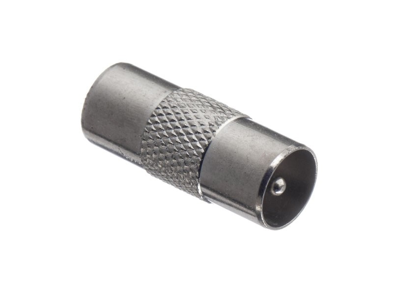 Переходник шт TV - шт TV (цинк), NETKO Optima