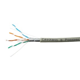 Кабель Skynet Standard FTP4 cat.5е, одножильный, 305м, Cu, Проходит Fluke тест, серый