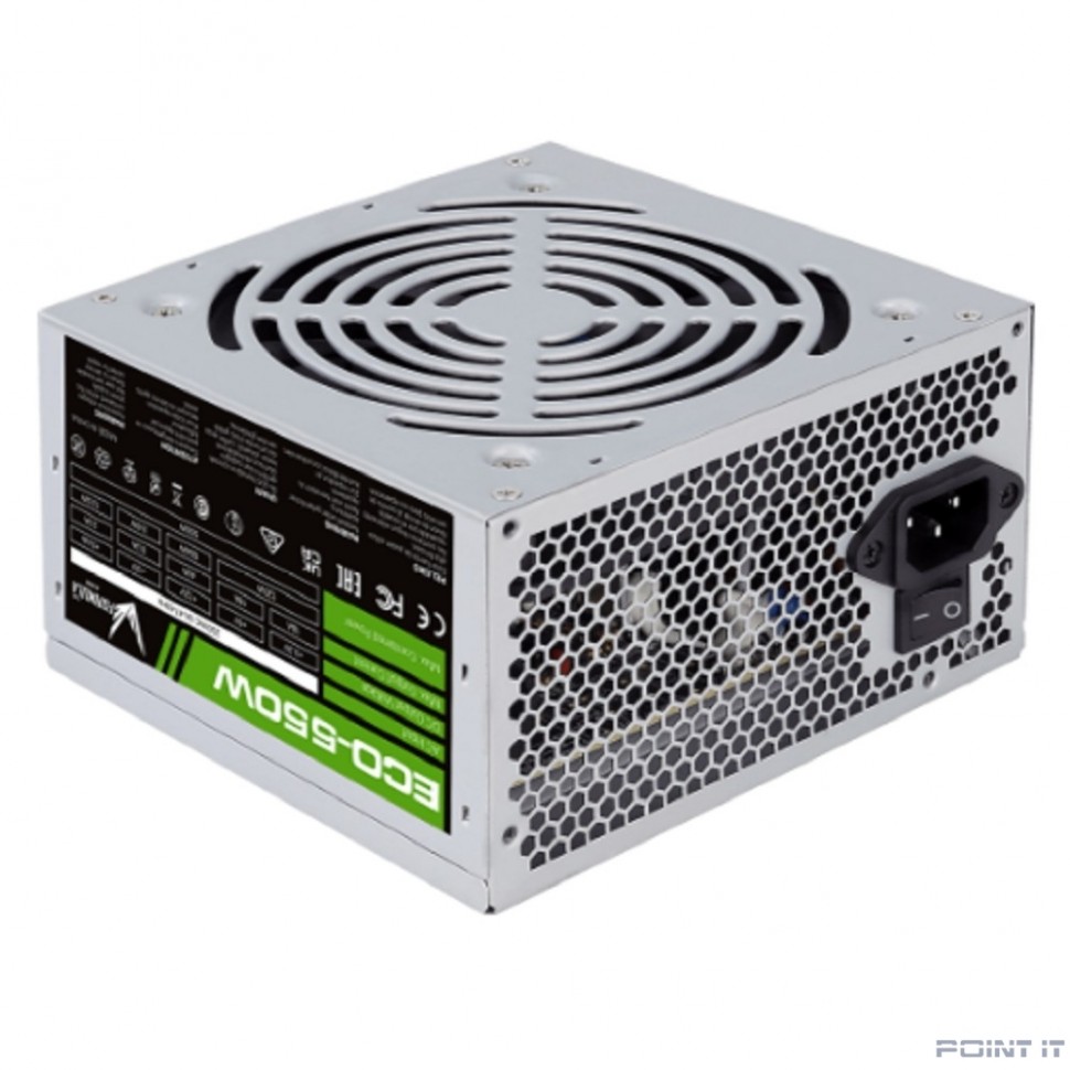 Formula ECO-550 Retail ECO-550W ATX12V v2.3, 12cm Fan (ex Aerocool)