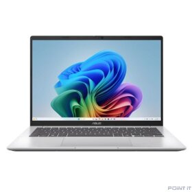 Ноутбук ASUS VivoBook M1407KA-LY028 [90NB15H3-M000X0] Silver 14&quot; {FHD  Ryzen AI 5 340(2Ghz)/16384Mb/512PCISSDGb/noDVD/Int:AMD Radeon/DOS}