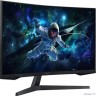 Монитор LCD Samsung 31.5" S32CG550EI Odyssey G5 {VA Curved 2560x1440 165Hz 300cd HDMI DisplayPort Speakers} [ls32cg550eixci]