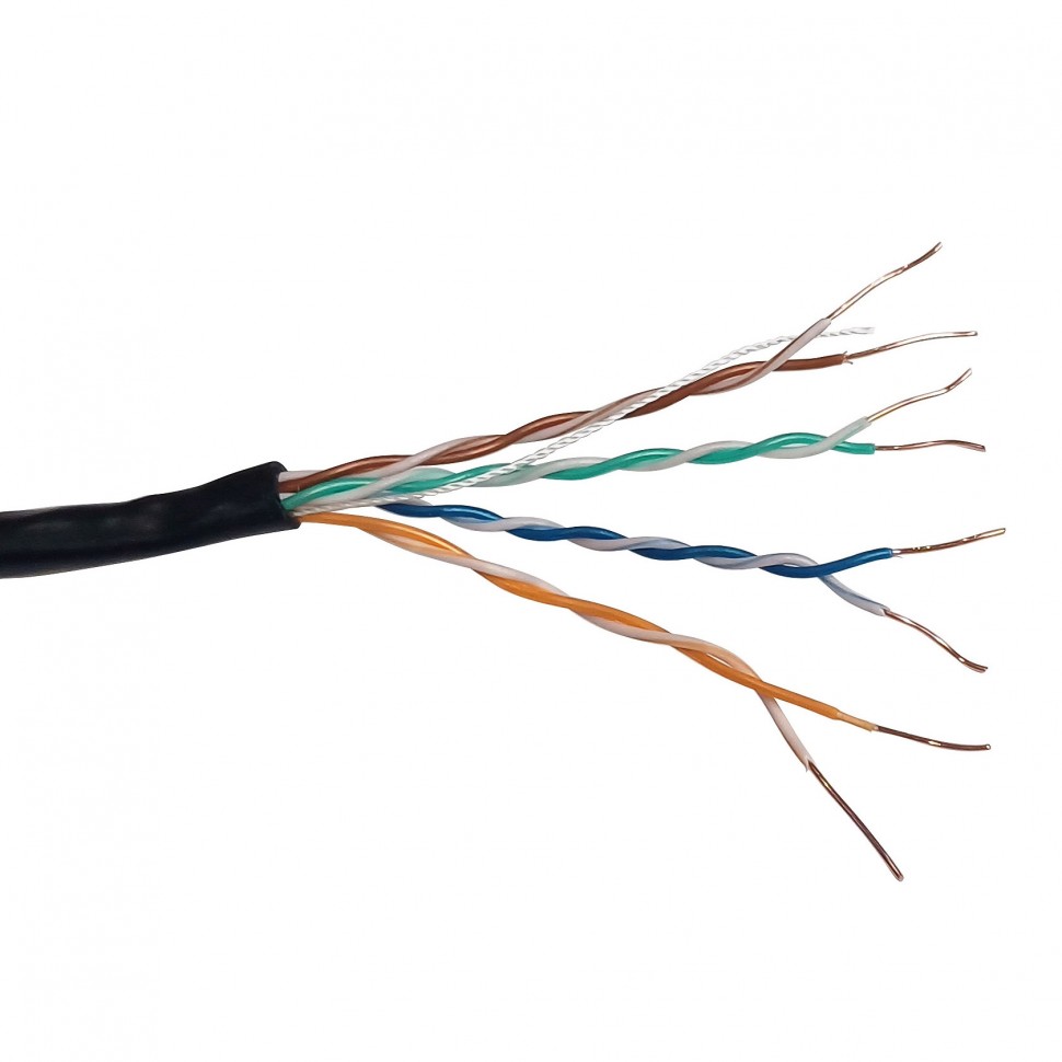 Кабель U/UTP Cat 5е PE 4х2х0,52