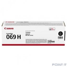 Canon Тонер-картридж  CRG 069 H Black, 5098C002, 7600 стр