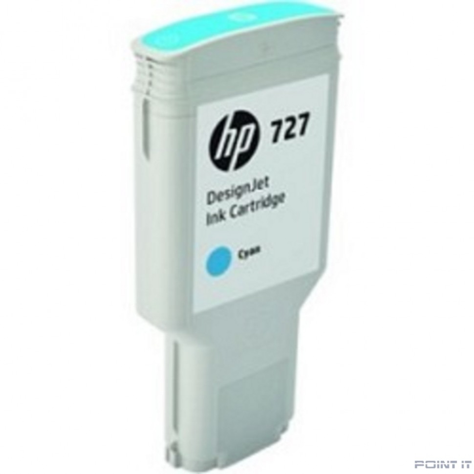 HP F9J76A Картридж №727, Cyan {DJ T920/T1500/2500/930/1530/2530 (300ml)}