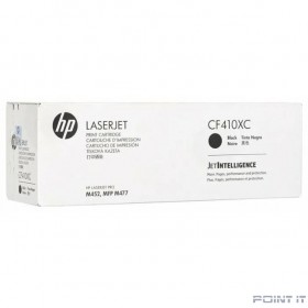 HP Картридж CF410XC 410X лазерный черный увеличенной емкости (6500 стр) (белая корпоративная коробка)