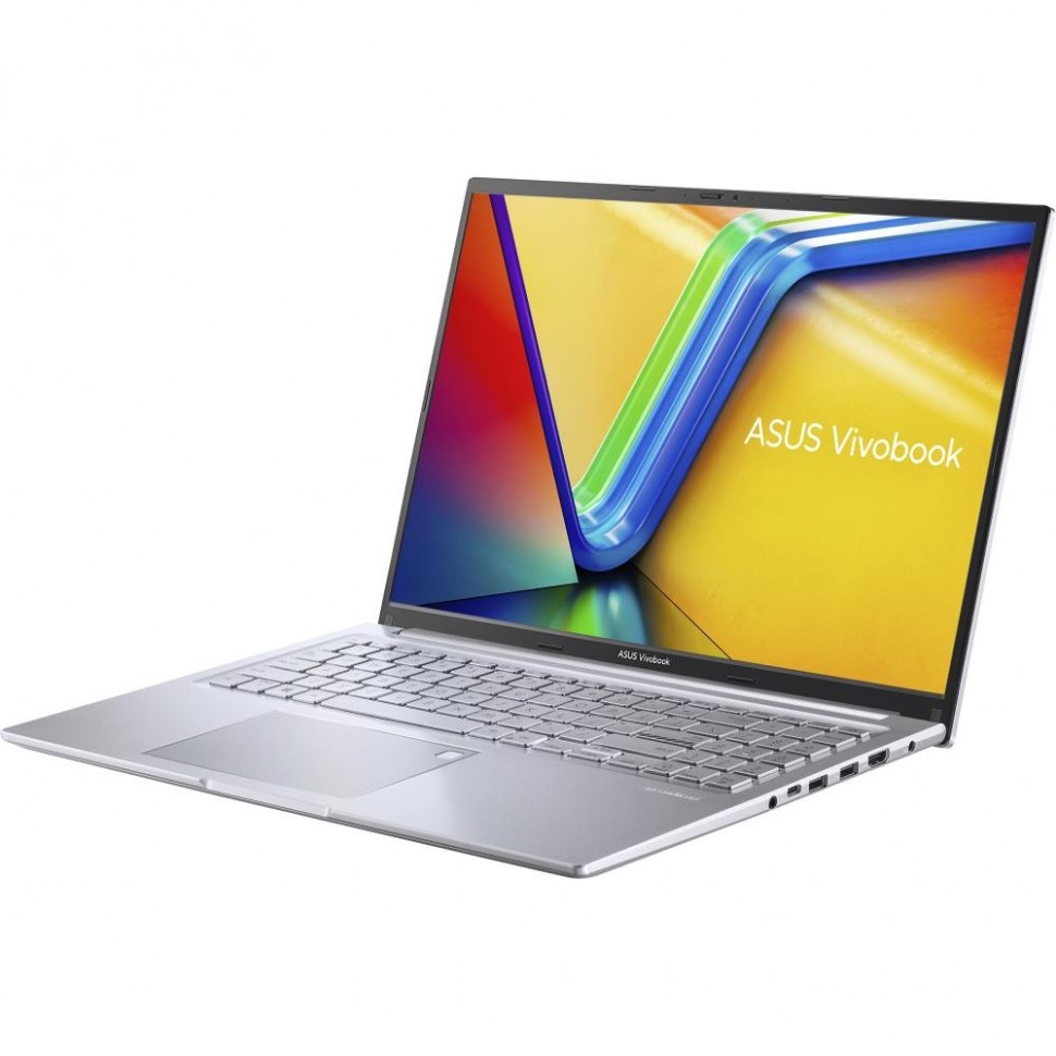 Ноутбук ASUS VivoBook Series X1605ZA-MB386 16" 1920x1200/Intel Core i5-12500H/RAM 16Гб/SSD 512Гб/Intel Iris Xᵉ Graphics/ENG|RUS/без ОС серебристый 1.88 кг 90NB0ZA2-M00LC0
