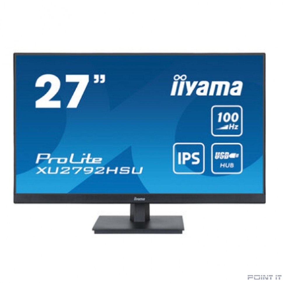 Монитор LCD IIYAMA 27" XU2792HSU-B6 {IPS 1920x1080 100Hz 0.4ms 250cd HDMI DisplayPort USB M/M}