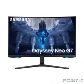 Монитор LCD Samsung 31.5&quot; S32BG752NI Odyssey Neo G7 черный {VA 3840x2160 165Hz 1ms 178/178 350cd 3300:1 10bit 2xHDMI2.1 Displayport1.4 2xUSB3.0 FreeSync(Prem Pro) G-Sync Pivot VESA} [ls32bg752nixci]